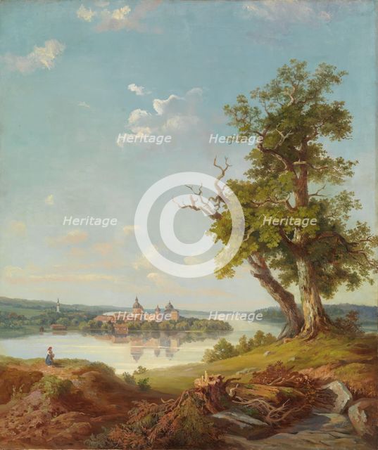 The Castle Gripsholm, 1862. Creator: Charles XV, King of Sweden.