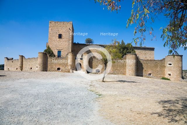 The castle in Pedraza, Spain, 15th century (2007). Creator: Samuel Magal.