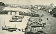 The Castle Moat, Tokyo 1891. Creator: Unknown