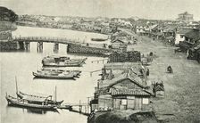 The Castle Moat, Tokyo 1891. Creator: Unknown