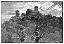 The Castle of Wartburg, 1900