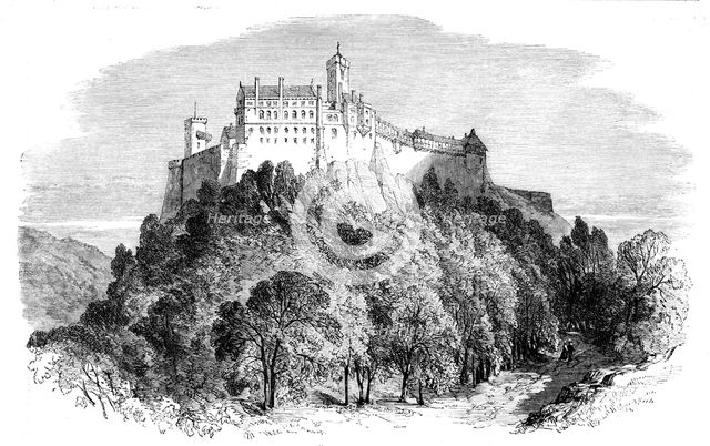 The Castle of Wartburg, Germany, the "Patmos" of Luther..., 1862. Creator: Unknown.