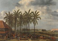 The Castle of Batavia, c.1662. Creator: Andries Beeckman