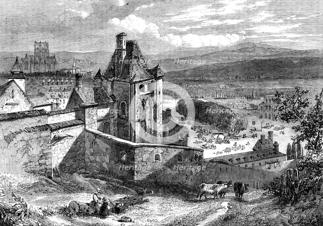The Castle of Dieppe, 1861. Creator: Unknown.