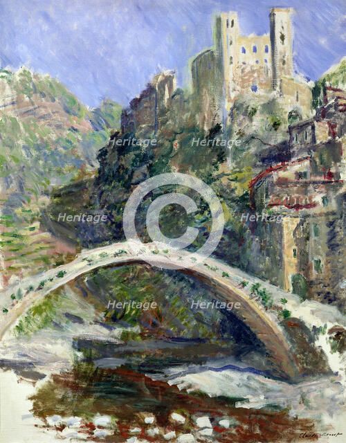 The Castle of Dolceacqua, 1884.