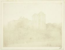 The Castle of Doune, 1844. Creator: William Henry Fox Talbot