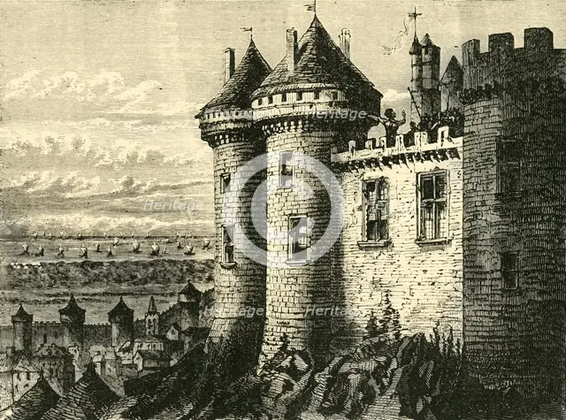 'The Castle of Hennebon', 1890.   Creator: Unknown.