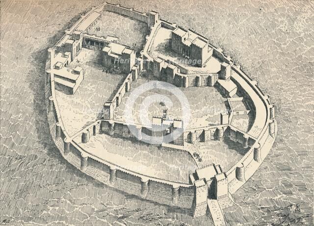 'The Castle of Sendshirli in Northern Syria', c1902, (1903). Artist: Unknown.