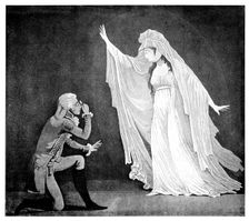 The Castle Spectre and her ernest admirer 1793