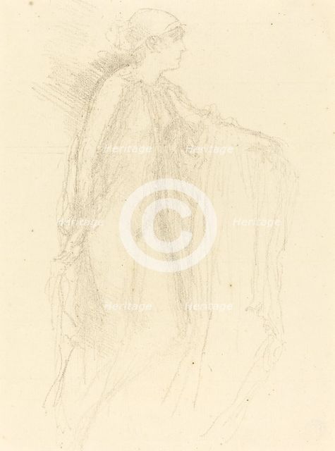 The Cap, 1893. Creator: James Abbott McNeill Whistler.