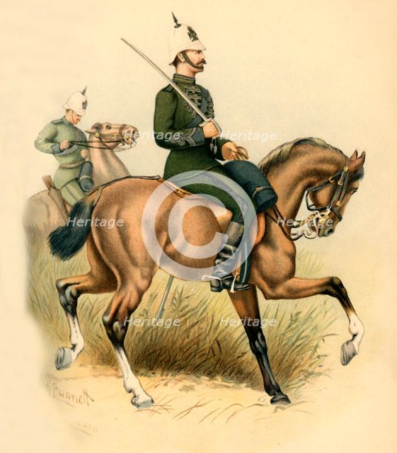'The Cape Mounted Rifles', 1890. Creator: Godfrey Douglas Giles.