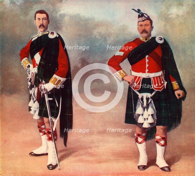 'The Cape Town Highlanders', 1900. Creator: JE Bruton.