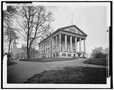 The Capitol, Richmond, Va., c1901. Creator: William H. Jackson