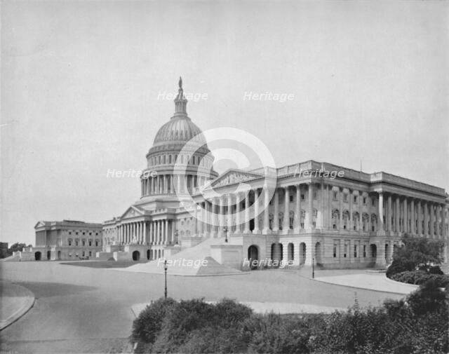 'The Capitol, Washington', 19th century. Artist: Unknown.