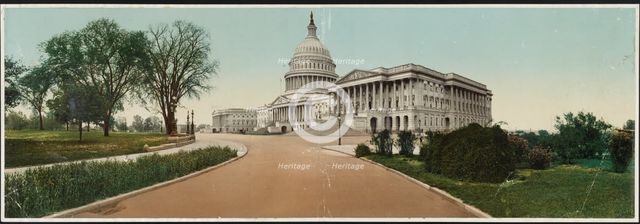 The Capitol, Washington, D.C., c1898. Creator: William H. Jackson.