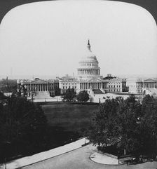 The Capitol, Washington, DC, USA, 1901.Artist: HC White