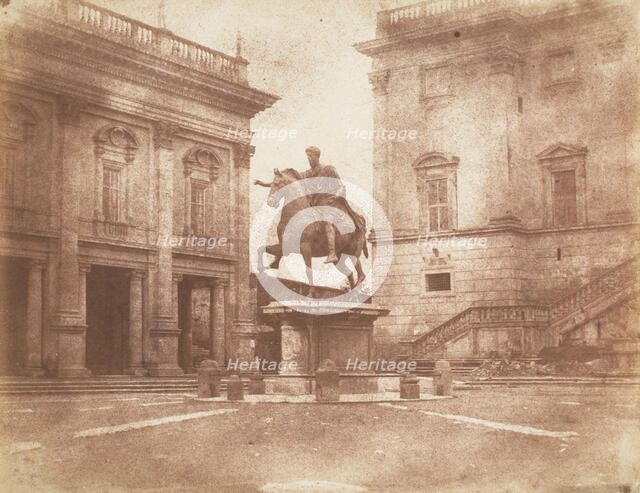 The Capitoline, 1846. Creator: Calvert Jones.