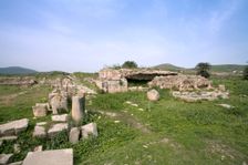The capitolium at Bulla Regia, Tunisia. Creator: Samuel Magal