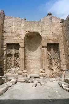 The Capitolium at Dougga (Thugga), Tunisia. Creator: Samuel Magal