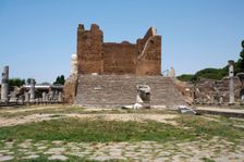 The Capitolium at Ostia Antica, Italy. Creator: Samuel Magal
