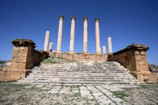 The Capitolium at Thuburbo Majus, Tunisia. Creator: Samuel Magal