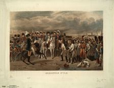 The Capitulation of Ulm. Artist: Grenier de Saint-Martin, Francisque-Martin-François (1793-1867)