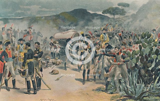 'The Capitulation of Baylen', 1808, (1896).  Artist: Unknown.