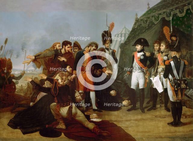 The Capitulation of Madrid, 4 December 1808. Artist: Gros, Antoine Jean, Baron (1771-1835)