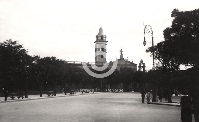The Capilla del Pilar, La Recoleta cemetery, Buenos Aires, Argentina, c1900s. Artist: Unknown