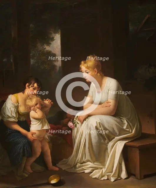 The Capricious Child (L’Enfant Capricieux), 1804. Creator: Marguerite Gerard.