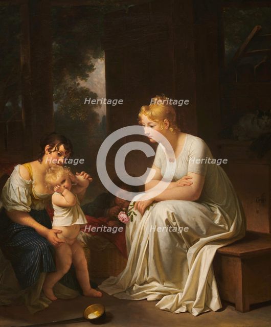 The Capricious Child (L’Enfant Capricieux), 1804. Creator: Marguerite Gerard.