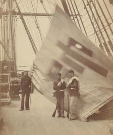 The Capture Corean [sic] Standard, 1871. Creator: Felice Beato