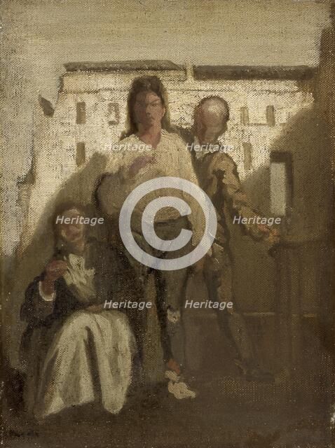 'The capture of Cartouche', 1905-1910. Artist: James Pryde.