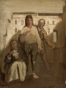The capture of Cartouche 1905-1910. Creator: James Pryde