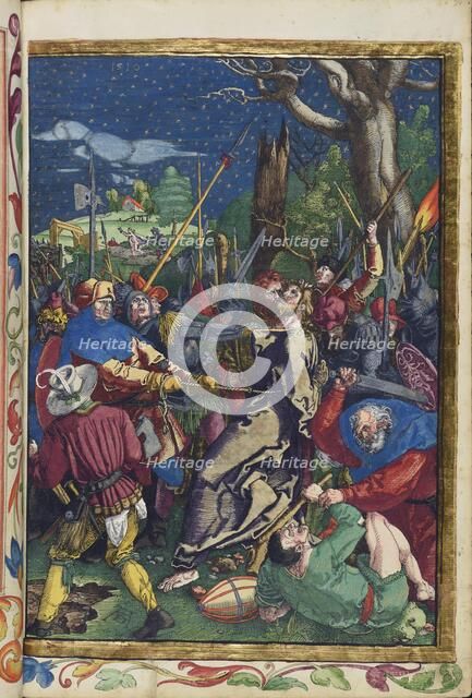 The capture of Christ. From the Great Passion (Passio domini nostri Jesu), 1511. Creator: Dürer, Albrecht (1471-1528).
