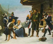 The capture of Andreas Hofer, 1809, (1936). Creator: Unknown