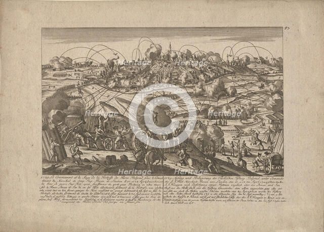 The Capture of Belgrade on October 8, 1789, 1789. Artist: Will, Johann Martin (1727–1807)