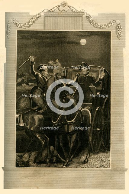 'The Capture of Buonaparte's Carriage', (18 June 1815), 1816. Creator: Unknown.