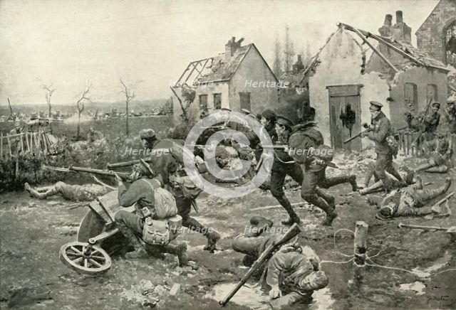 'The Capture of Givenchy', (1919). Creator: Fortunino Matania.