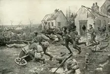 The Capture of Givenchy (1919). Creator: Fortunino Matania