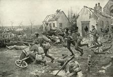 The Capture of Givenchy (1919). Creator: Fortunino Matania