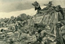 The Capture of De Wet's Convoy at Reitz, June 6, 1901 1902. Creator: Richard Caton Woodville II