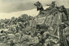 The Capture of De Wet's Convoy at Reitz, June 6, 1901 1902. Creator: Richard Caton Woodville II