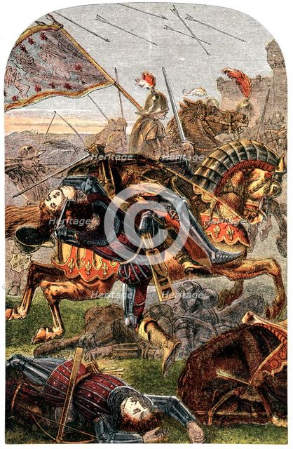 The capture of Joan of Arc, (1430) c1860. Artist: Unknown