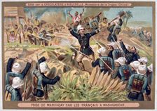 The Capture of Marovoay by the French, Madagascar 19th-20th century