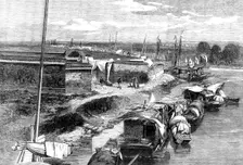 The Capture of Ningpo: the city, and the British, French and Imperial encampments, 1862. Creator: Unknown