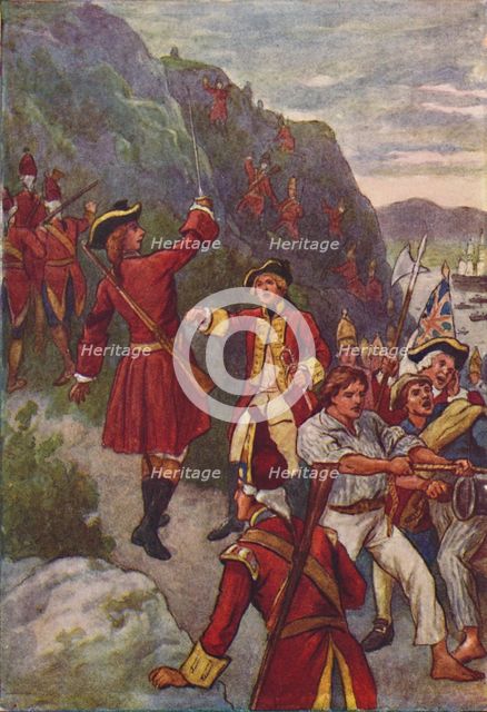'The Capture of Quebec', 1916. Artist: John Jellicoe.