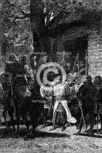 'The Capture of Richard the Lion', 1192, (1909). Artist: Unknown