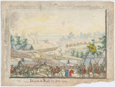 The Capture of the Brailov fortress on June 7, 1828, 1829. Artist: Anonymous