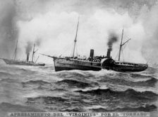 The capture of the Virginius, (1873), 1920s